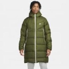 Куртка-парка Nike M NSW SF WINDRUNNER PARKA DD6788-326 р.L зеленый