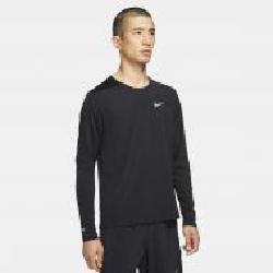 Футболка Nike M NK DF UV MILER TOP LS DD4576-010 р.2XL черный