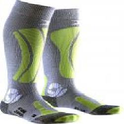 Носки X-Socks APANI® SOCKS WINTERSPORTS JR AP-WS03W21J-B064 р.27-30 серо-желтый