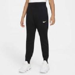 Брюки Nike G NSW CLUB HW PRNT DO2350-010 р. S черный