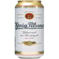 Пиво Konig Pilsener светлое фильтрованное ж/б 4,9% 0,5 л