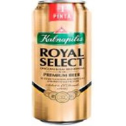 Пиво Kalnapilis Royal Select светлое фильтрованное ж/б 5,6% 0,568 л