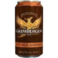 Пиво Grimbergen Double Ambree полутемное фильтрованное ж/б 6,5% 0,5 л