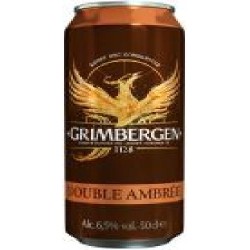 Пиво Grimbergen Double Ambree полутемное фильтрованное ж/б 6,5% 0,5 л