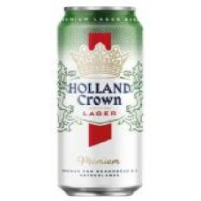 Пиво Holland Crown светлое фильтрованное ж/б 4,8% 0,5 л