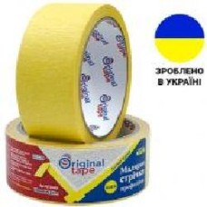 Лента малярная ORIGINAL TAPE интерьерная желтая 38 мм x 20 м